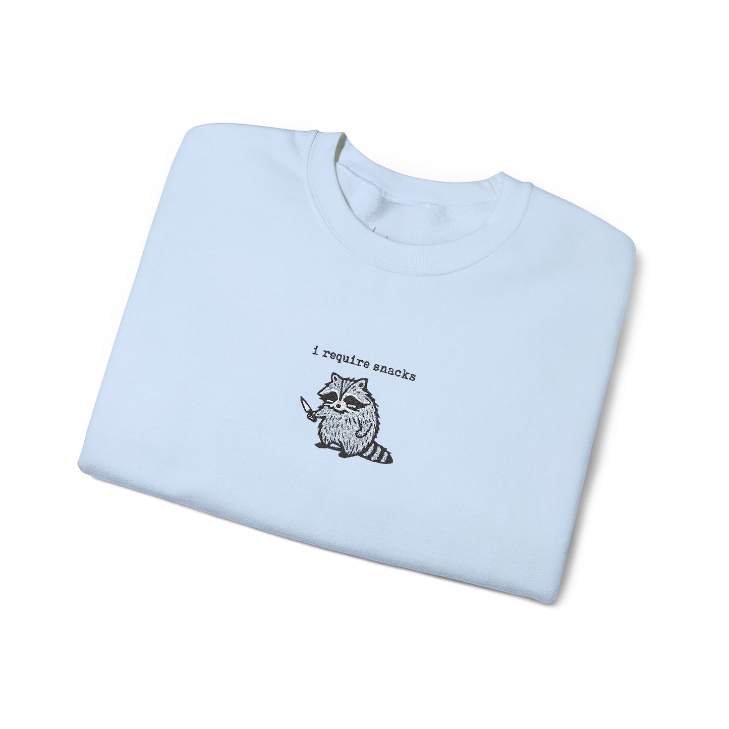 "I Require Snacks" Sweatshirt (Unisex)