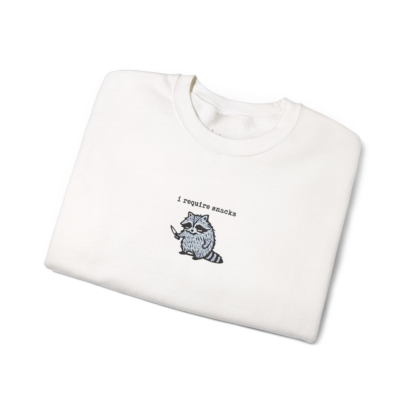 "I Require Snacks" Sweatshirt (Unisex)