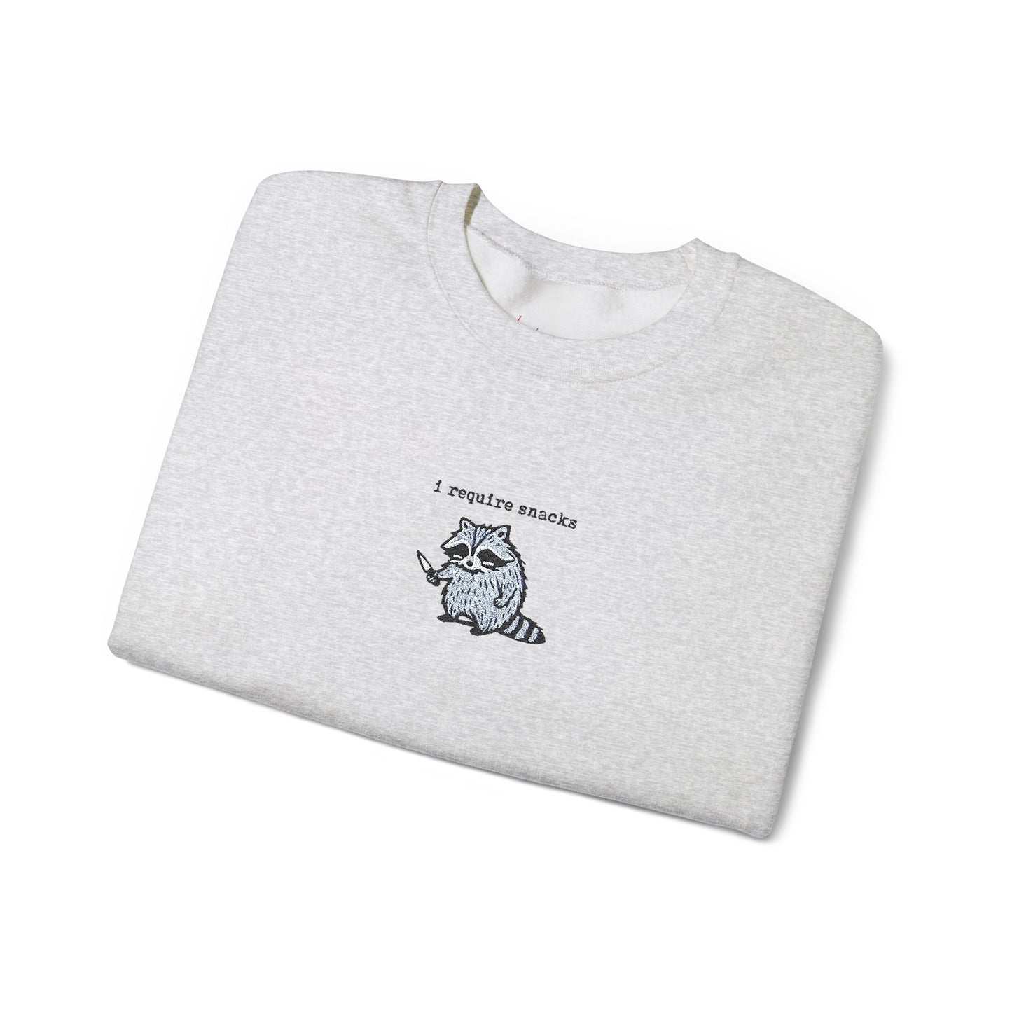 "I Require Snacks" Sweatshirt (Unisex)