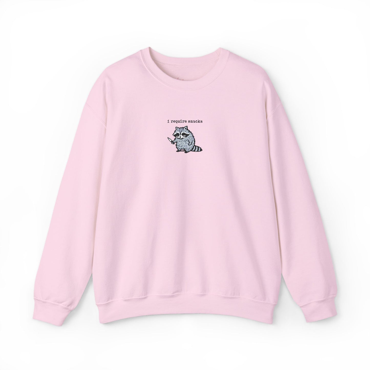 "I Require Snacks" Sweatshirt (Unisex)
