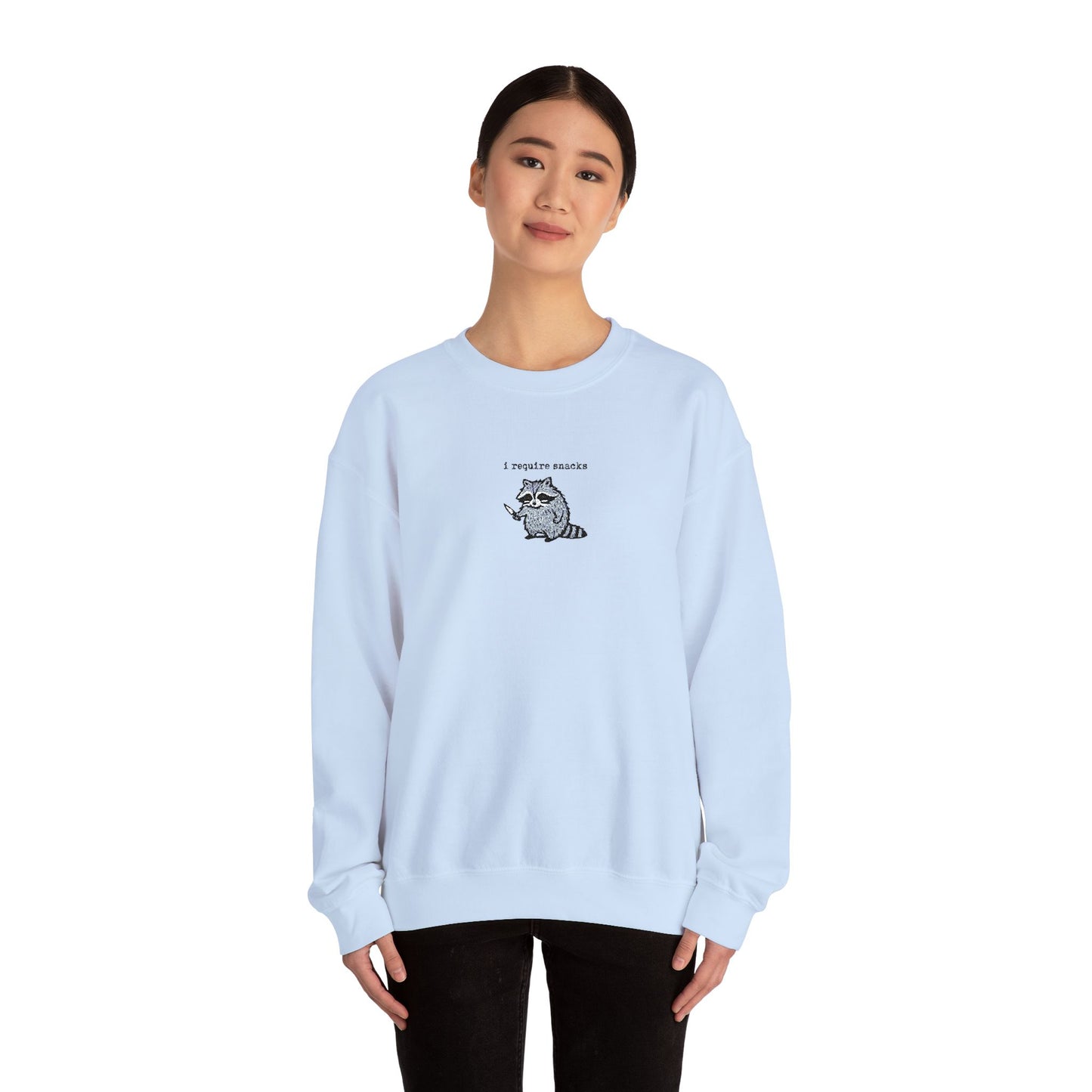 "I Require Snacks" Sweatshirt (Unisex)