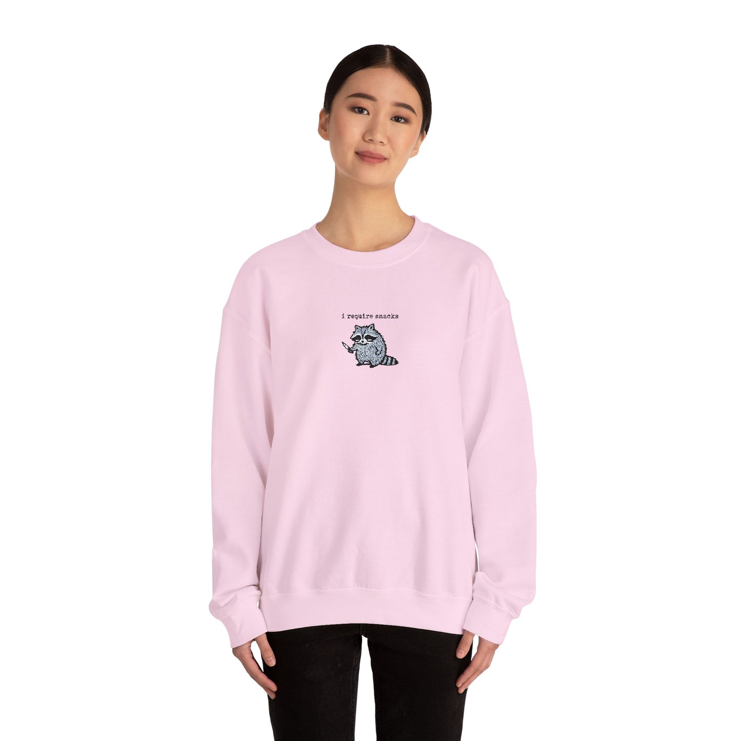"I Require Snacks" Sweatshirt (Unisex)
