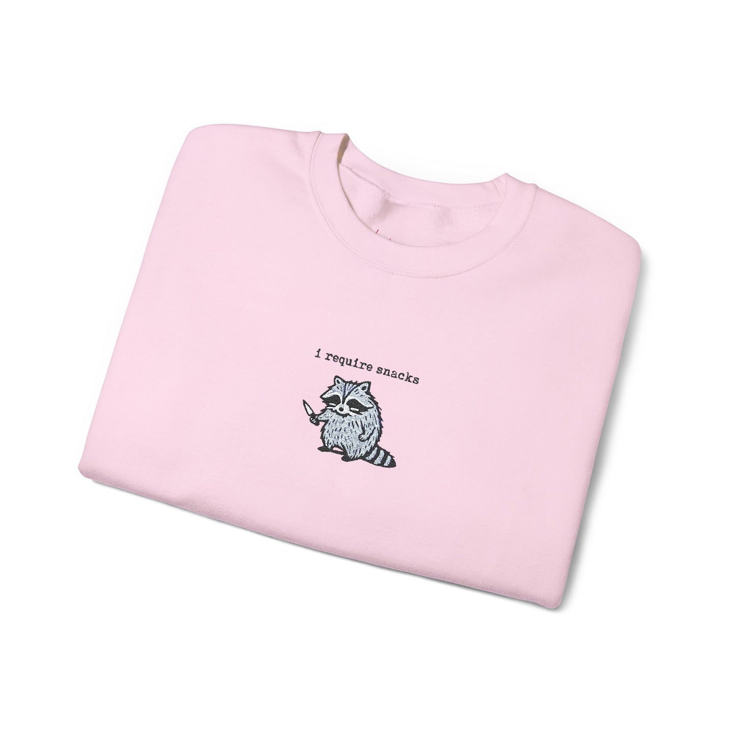 "I Require Snacks" Sweatshirt (Unisex)