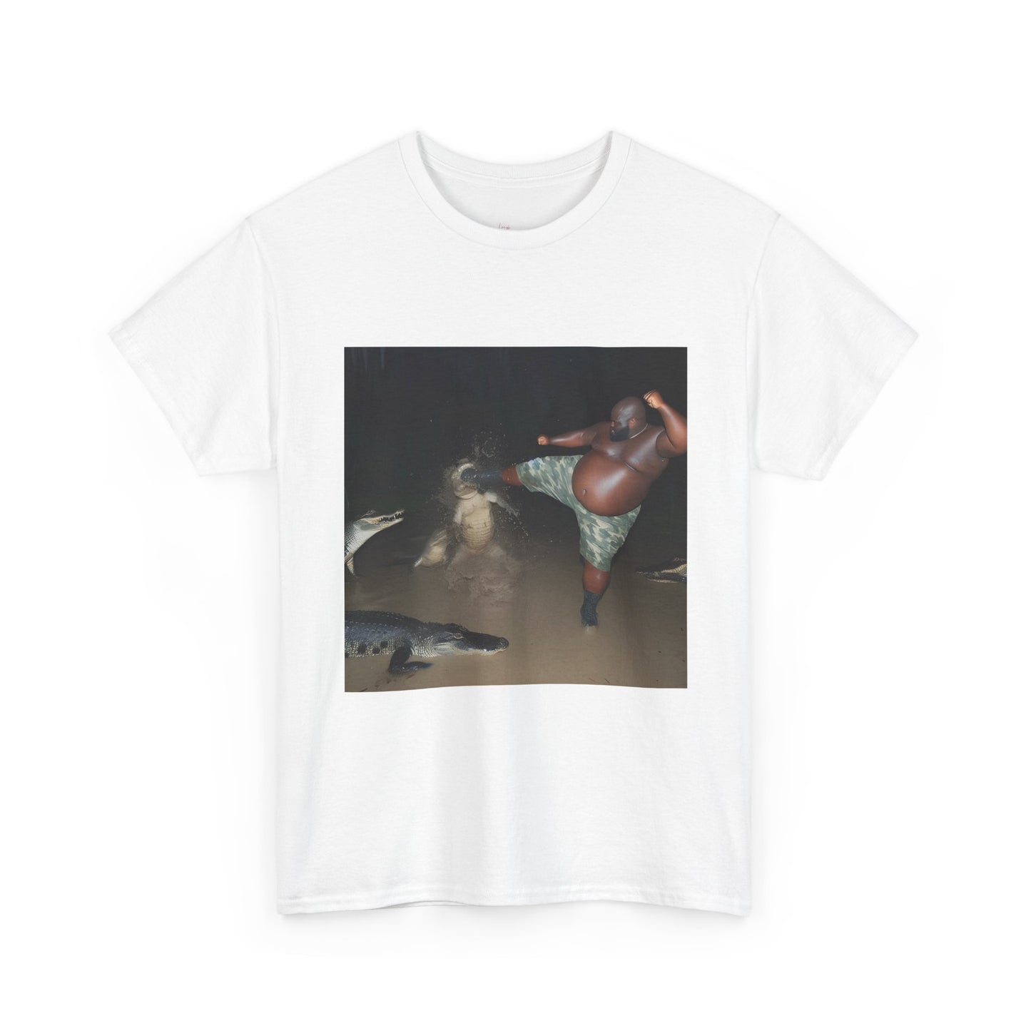 Florida Man Vs Croc T-Shirt (Unisex)