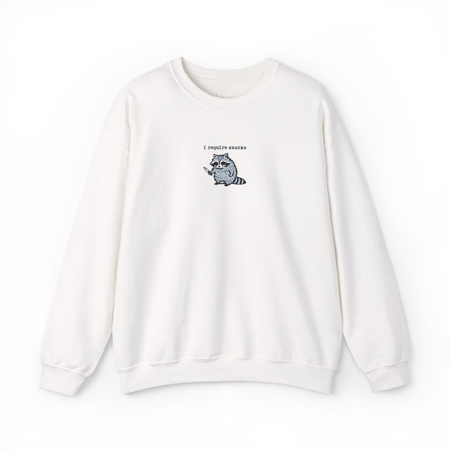 "I Require Snacks" Sweatshirt (Unisex)