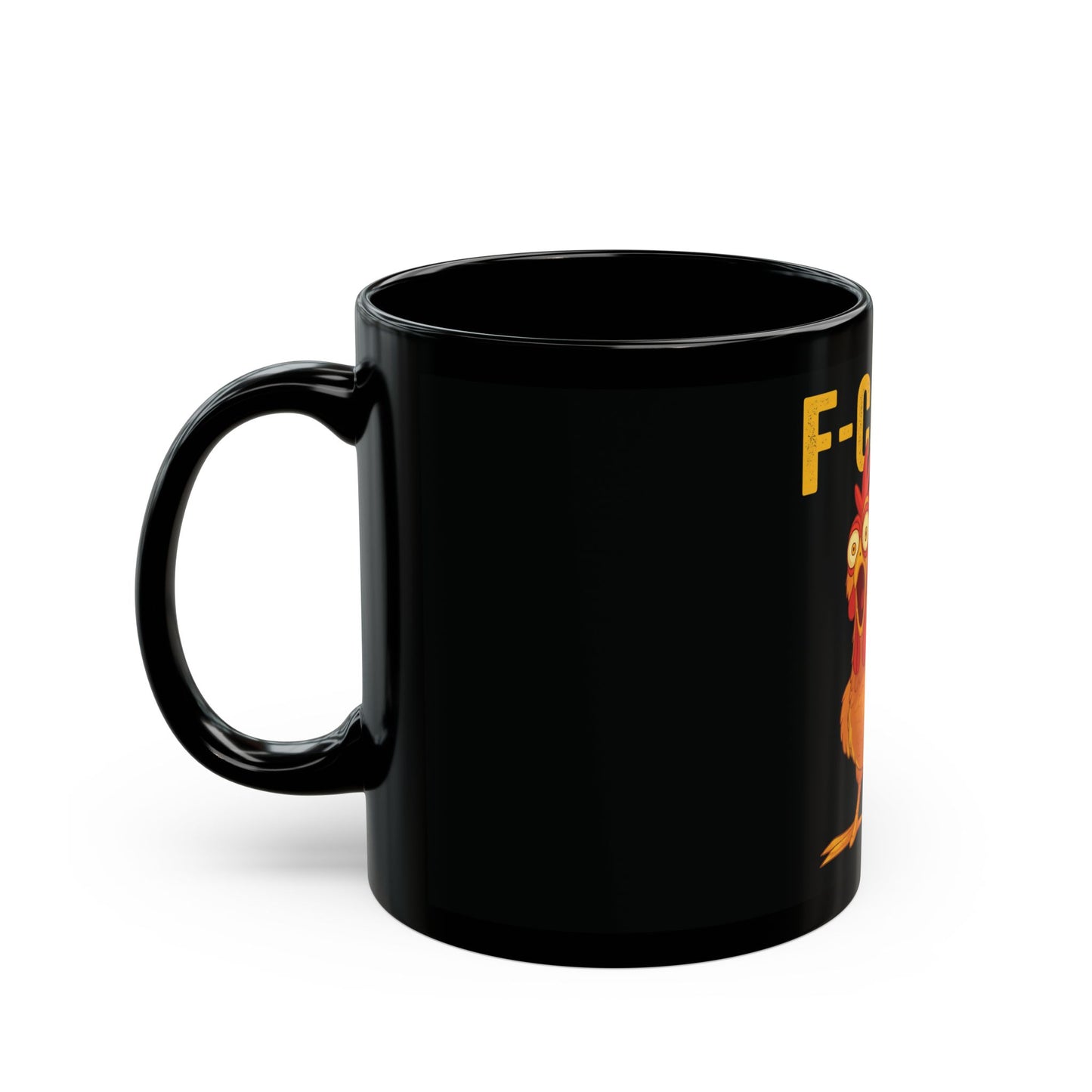 F-CAW-F Chicken Mug (Black)