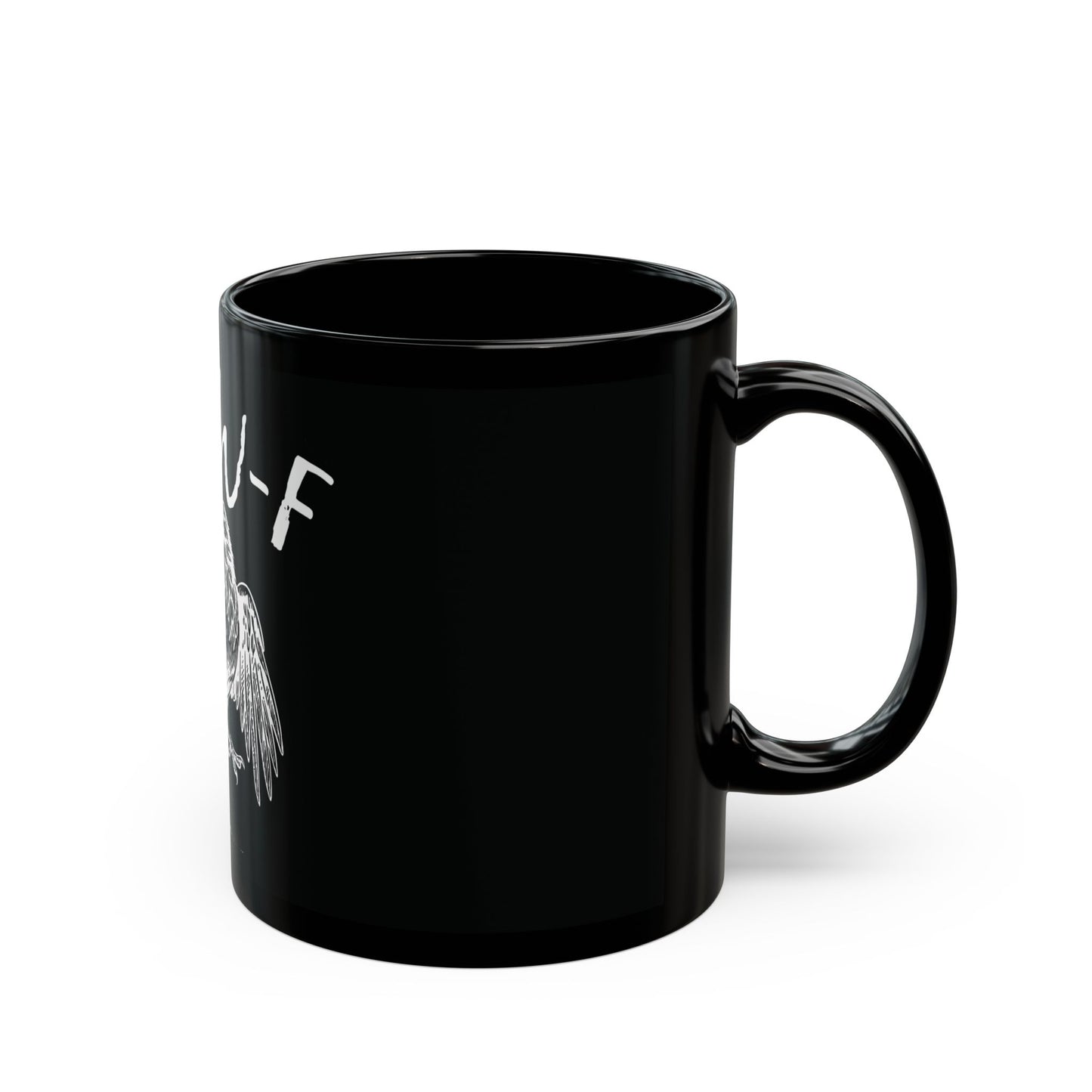 F-CAW-F Crow Mug (Black)