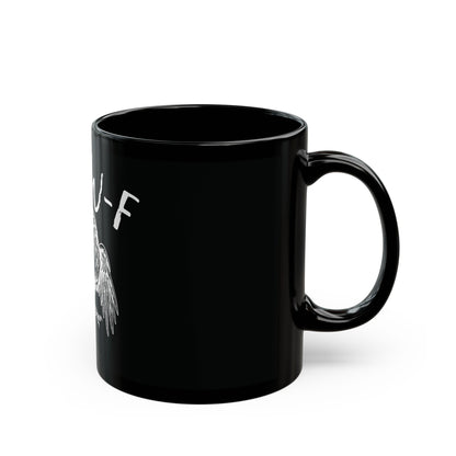F-CAW-F Crow Mug (Black)