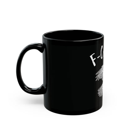 F-CAW-F Crow Mug (Black)
